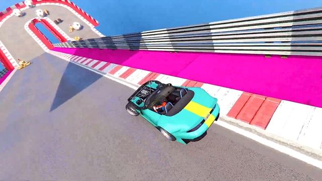 GTA V Epic New Stunt Race For Car Racing Challenge by Trevor and Shark смотреть онлайн