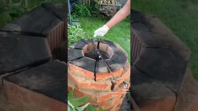 Шашлык из куриной грудки в беконе из тандыра #тандыр #шашлык #гриль смотреть онлайн