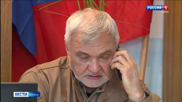 Паводок в районах Республики Коми смотреть онлайн