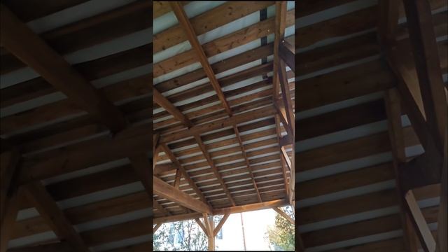 Навес для АВТО с хоз.блоком.