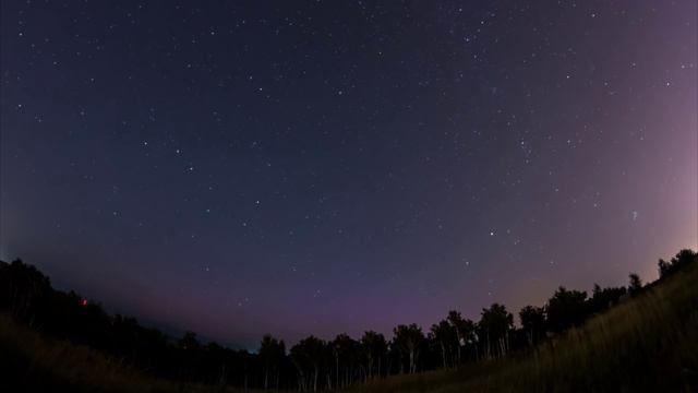 Полярное сияние и персеиды, Красноярск, 2015.08.16 смотреть онлайн