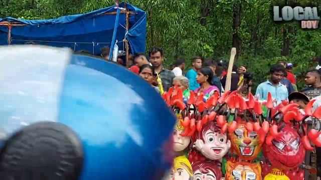 Kanaishor pahar puja 2022 / Buru bonga / Local boy vlog video смотреть онлайн