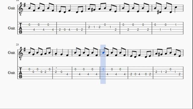 Guitar Tab: How to play Fallen Down (Reprise) by Toby Fox смотреть онлайн
