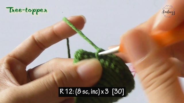 #426 | Christmas Tree Keychain (1/2) | Crochet Animal | Amigurumi Beginners Tutorial | @amibuzz смотреть онлайн