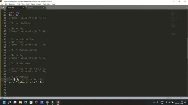 How to use PHP Operators and what are the types of PHP Operators in Hindi PART 1 смотреть онлайн