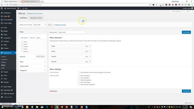 Avada: How to Add New Page and Create Main Menu in Avada Theme смотреть онлайн