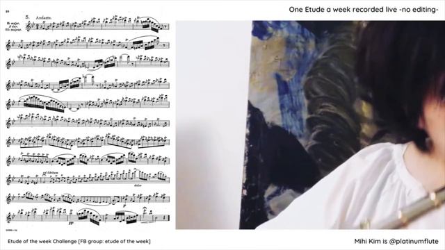 [Etude of the Week] Boehm 24 Caprice Etudes Op.26 No.5 played by Mihi Kim смотреть онлайн