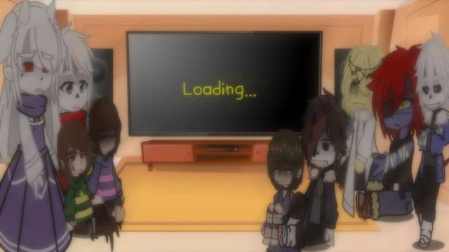 undertale reacting to horrortale Comic dub смотреть онлайн