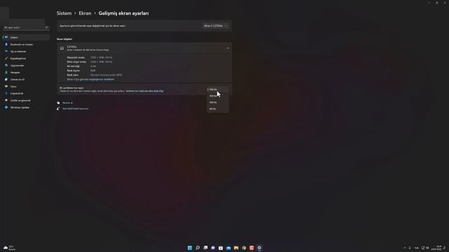 Windows 11 Hz Nasıl Değiştirilir | Monitör Hz Değiştirme смотреть онлайн