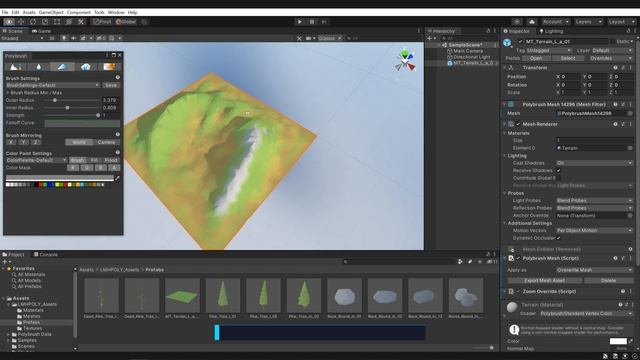 Unity Tutorial - Sculpt, Texture & Paint Assets on the Mesh (Polybrush) смотреть онлайн