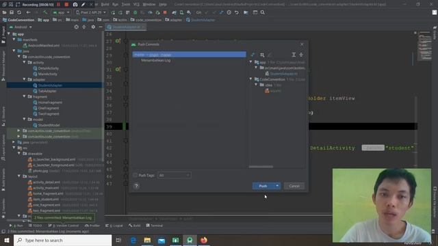 Android Development - GIT Tutorial with VCS Android Studio ( Part 1 ) смотреть онлайн