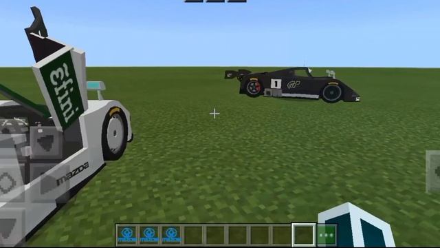 MOD For 3D Sports Cars For Minecraft Bedrock Edition.