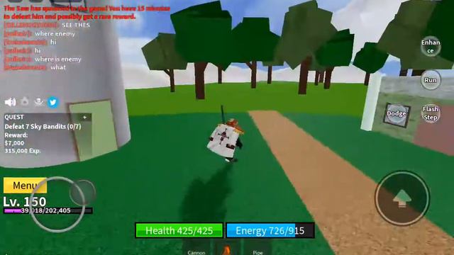 blox fruit part 2 (couldn't find the sky bandits) смотреть онлайн