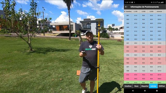 GPS TOPGNSS GN-168BT de R$810 PROMETE 50cm DE PRECISÃO! SERÁ QUE SERVE PARA PONTOS DE CONTROLE? смотреть онлайн