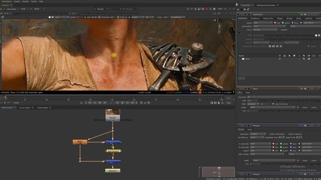 Roto paint in Nuke смотреть онлайн