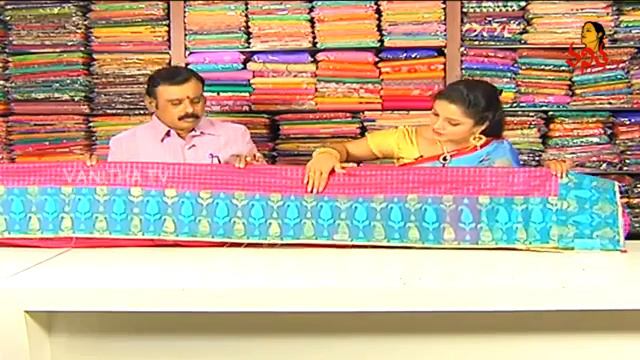 Specially Designed Ikat And Chanderi Silk Sarees Manoharam Vanitha TV смотреть онлайн