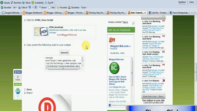 Add Google Translate For Blogger Faster смотреть онлайн