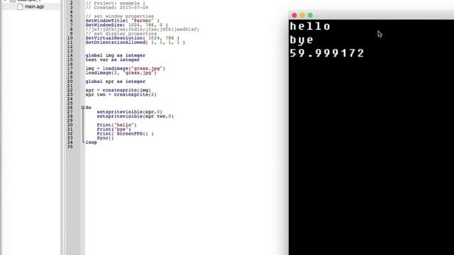 AGK app game kit 2.0 tutorial #1: sprites/core functions смотреть онлайн