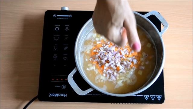 Гороховый суп с копченым окорочком — видео рецепт смотреть онлайн