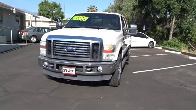 2010 FORD F350 SUPER DUTY CREW CAB LARIAT PICKUP 4D 6 3/4 FT 4WD V8, TURBO DSL 6.4L смотреть онлайн