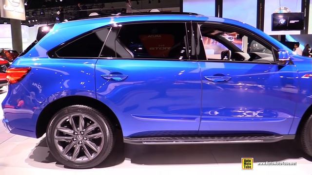 2019 Acura MDX A-Spec - Exterior and Interior Walkaround - 2018 LA Auto Show2019 Acura MDX A-Spec - смотреть онлайн