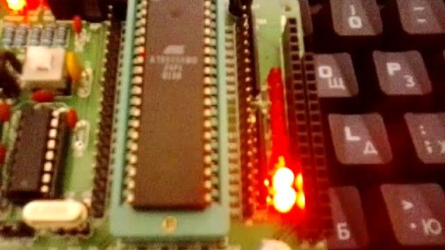 8051: бегущие огни