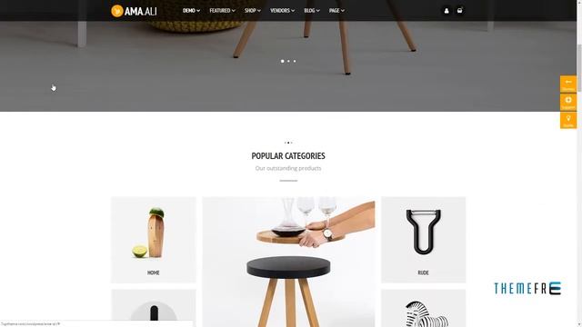 Ama.Ali - Market Shop WooCommerce WordPress Theme Ralph Ashkii смотреть онлайн