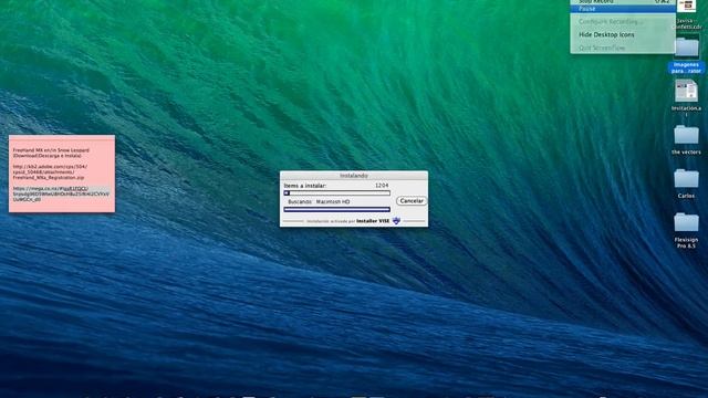 Macromedia FreeHand MX en Mac смотреть онлайн