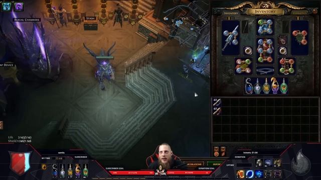 [PATH OF EXILE] – 3.7 – MAGIC FIND – AUTOBOMBER ASSASSIN – LEGION CURRENCY FARMING! смотреть онлайн