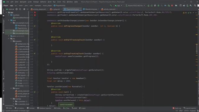 How to Update time on Seekbar of Music Player in Android Studio | Android Studio | Music Player App смотреть онлайн
