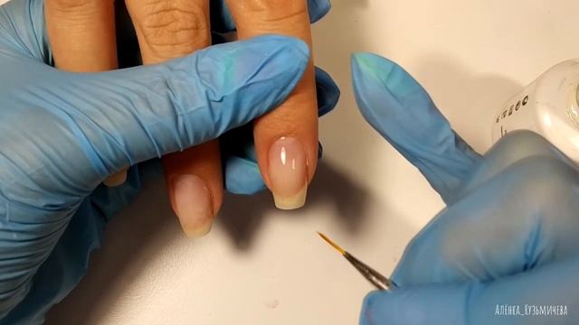 ПРОСТО и ЭФФЕКТНО/Фиолетовый френч