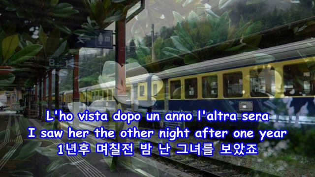 Il Cuore è Uno Zingaro - Nicola Di Bari : With Lyrics(가사번역) || 마음은 짚시 || Lake Geneva & Lake Brienz