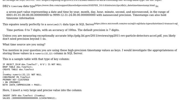 12 fraction digits in SQL Server (2 Solutions!!) смотреть онлайн