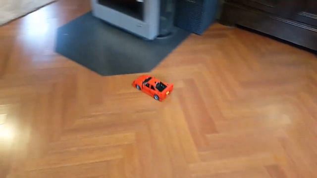 driving scene LEGO 10248 Ferrari F40 RC MOD PF Motor motorized смотреть онлайн