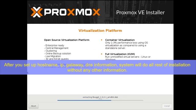 Install ProxMox 5.3 in VMware Workstation смотреть онлайн