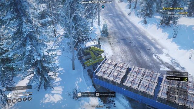 Везу топливо для самолёта - 275 часть - SnowRunner смотреть онлайн