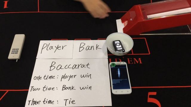 How to use the poker dealing shoe to cheat Baccarat game смотреть онлайн