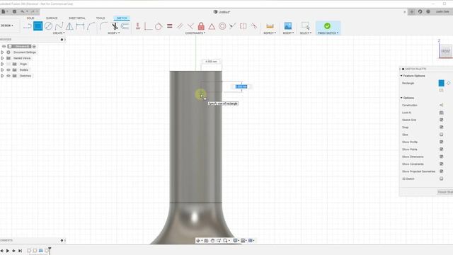 Using the REVOLVE TOOL in Autodesk Fusion 360 - Fusion 360 Tool Tutorial смотреть онлайн