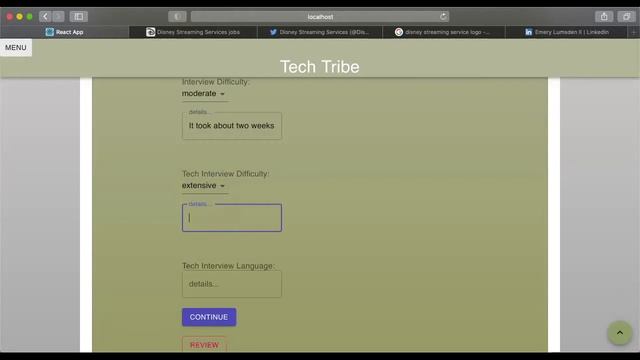TechTribe React/Redux Project смотреть онлайн
