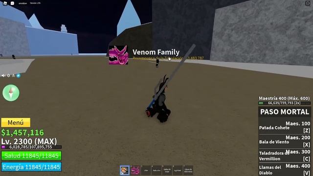 Cómo CONSEGUIR DEATH STEP (DARK STEP V2) + SHOWCASE En Blox Fruits