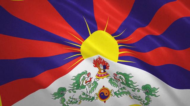 Развевающийся флаг Тибета / Waving Flag of Tibet смотреть онлайн