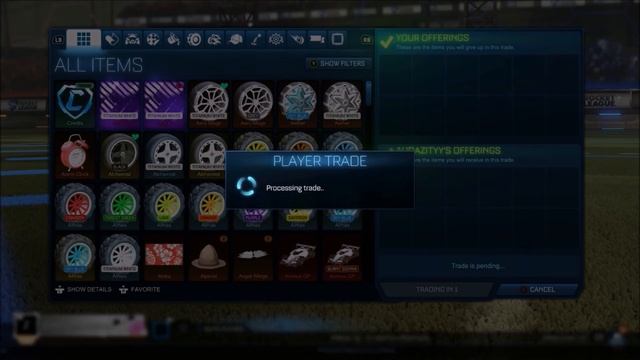 I GOT TITANIUM WHITE GRAVITY BOMB! (MOST EXPENSIVE GOAL EXPLOSION ON ROCKET LEAGUE) смотреть онлайн