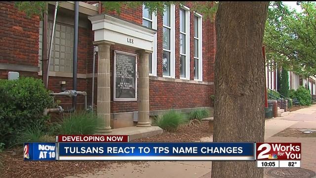 Tulsans react to Robert E. Lee Elementary name change compromise смотреть онлайн