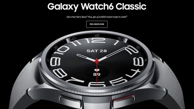 Samsung Galaxy Watch 6 Classic Battery Is... смотреть онлайн