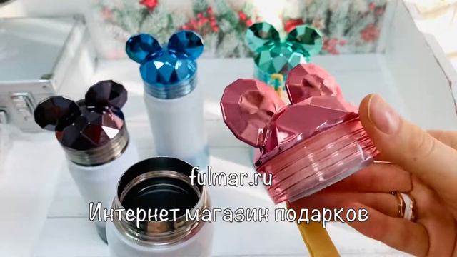 ПОДАРОК НА ГОД МЫШИ ?? термос мышонок С СИЯЮЩИМИ УШКАМИ символ 2020 смотреть онлайн