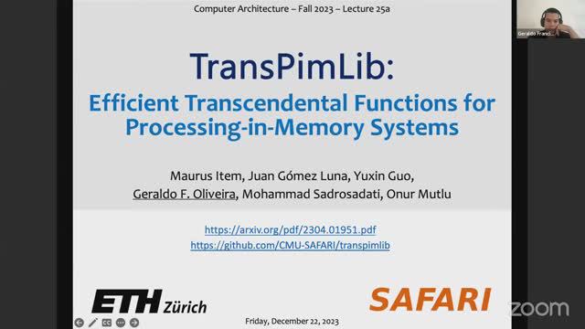 Computer Architecture - Lecture 25: Cutting-Edge Research in Computer Architecture (Fall 2023) смотреть онлайн