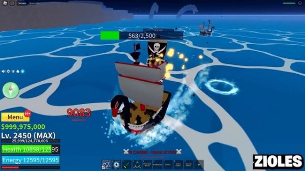 [CODE] Blox Fruits ADMIN vs YOUTUBERS Sea Battle