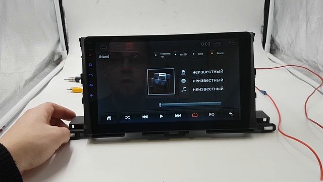 Штатная магнитола Toyota Highlander (2014+) Android ZOY-3003 смотреть онлайн