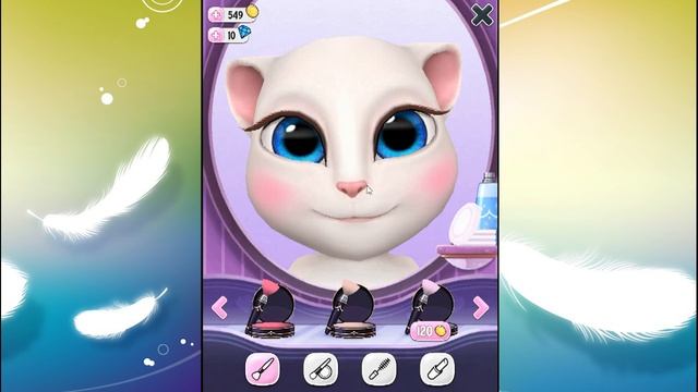 МОЯ ГОВОРЯЩАЯ АНЖЕЛА # 1 My talking Angela смотреть онлайн