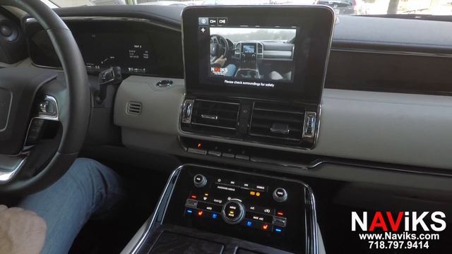2018 Lincoln Navigator SYNC 3 NAViKS Video Interface Add Smartphone Mirroring смотреть онлайн